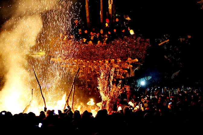 Dosojin Fire Festival
